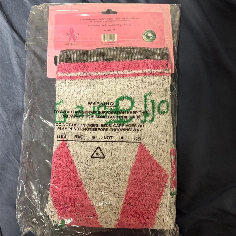Breast Cancer Prevention Golf Towel